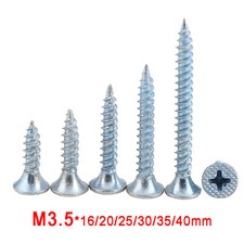M3.5 White Zinc Self Drilling