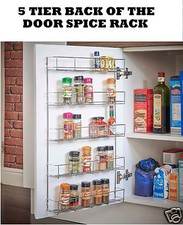 Spice Herb Jar Rack 5 Tier