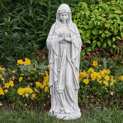 Virgin mary praying garden - virgin,