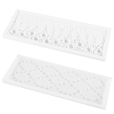 3D Cake Decor Pastry Baking Mold Little Rose Mold Silicone Pearl Fondant Moulds