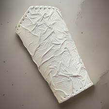 White Leather Vambrace Gaunlet