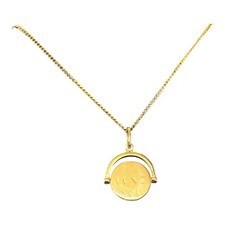 9ct 9K Yellow Gold I Love You