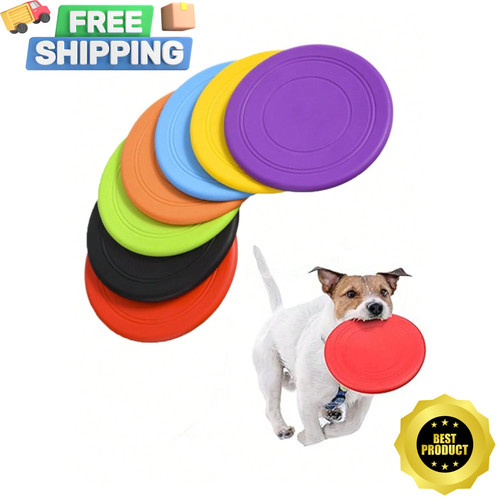 Silicone dog frisbee - frisbee, throwing