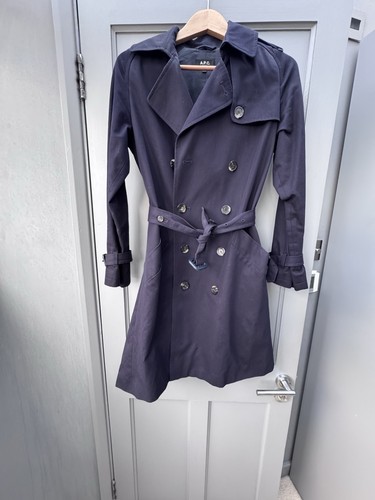 Cobalt blue trench coat women - trench,