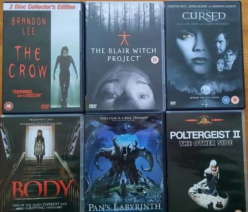 Horror dvd bundle - lot, 6