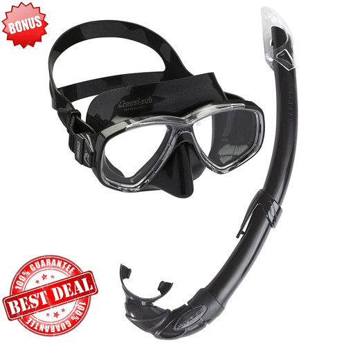 Snorkel mask swimming goggles - swimming,