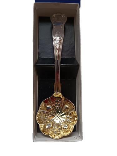 Vintage silver plated ladle - vintage,