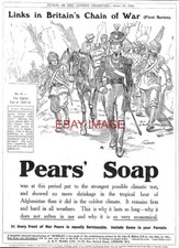 WW1 Advert PEARS Soap 1st