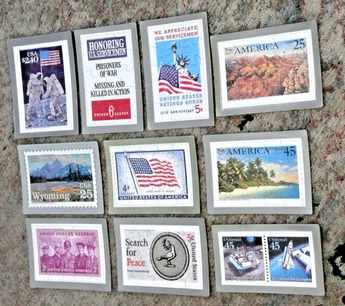 Lot 1988 1990 usps - 10,