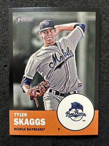 Tyler skaggs black parallel - skaggs, #8