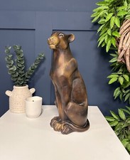 Bronze/Gold Leopard Ornament