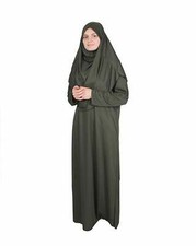 Plain full Lady Abaya Prayer
