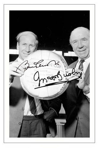 Bobby charlton matt busby - bobby,