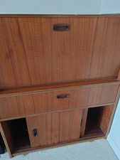 Teak Bureau Desk Mid Century
