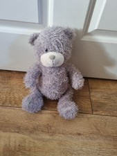 Gift Works Grey Teddy Bear Plush