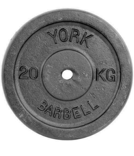 Weight plate single york - single,,
