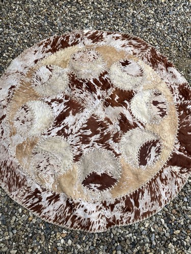 Handmade round rug genuine - handmade,