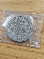  1939 HALF CROWN  (Ag .500)
