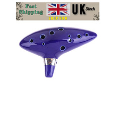 12 Holes Ocarina Ceramic Alto