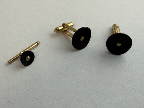 Vintage gold tone and - tone, black