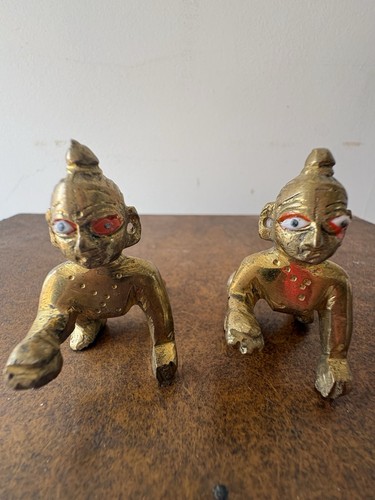 Vintage brass figurines - , of