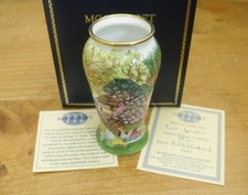 Boxed Ltd Ed Moorcroft Enamels