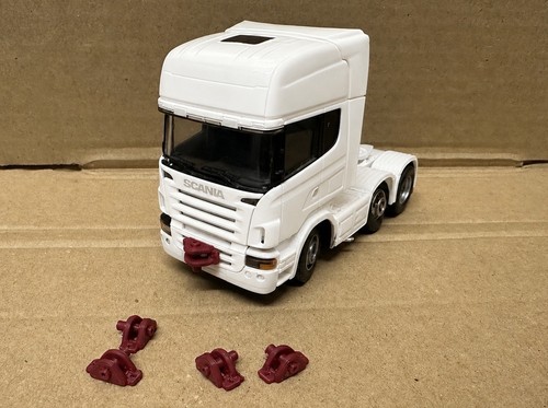 Scale front pintle - 1/50, tow
