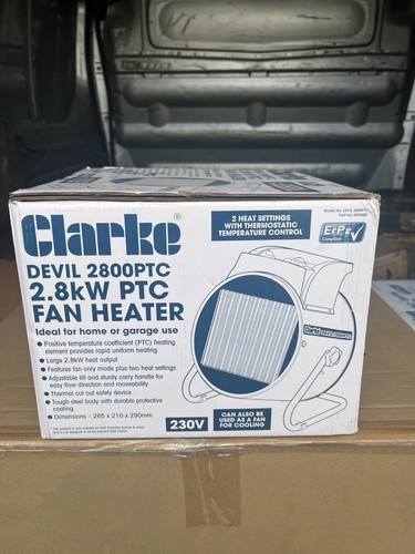 Clarke devil electric heater - devil,