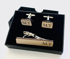 Personalised Cufflinks & Tie
