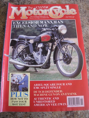 Classic motorcycle sep 1990 - motorcycle,