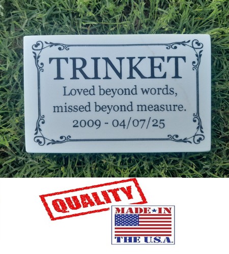 Custom engraved stone pet - custom,