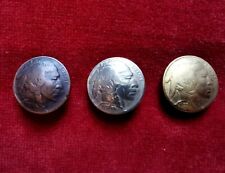 Indian nickel buttons cowboy