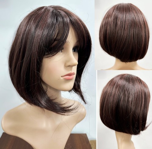 Heat resistant brown bob - resistant,