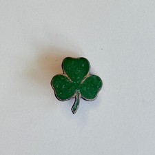 Vintage Girl Guides Year 2 Green Trefoil Pin – Pre-1983 Annual Badge
