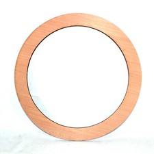 Wooden laser cut circle - cut,
