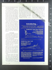 1983 ADVERTISEMENT for Warrior