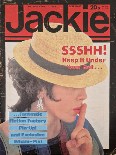 Jackie magazine april 1984 - jackie,