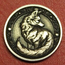 HOBO Nickel Fox Made from a