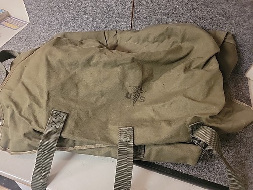 Army medical canvas bag - army,