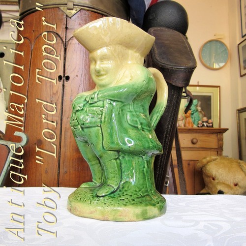 Antique english majolica toby - antique,
