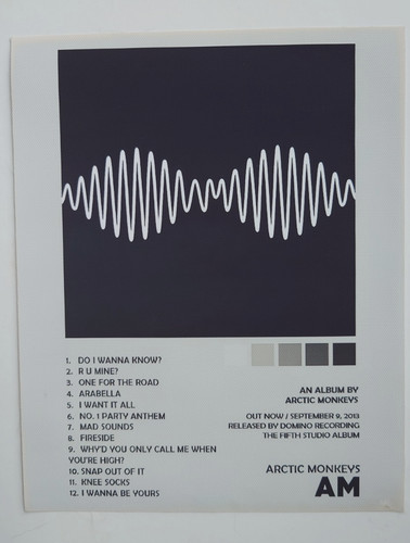 Arctic monkeys album listing - arctic,