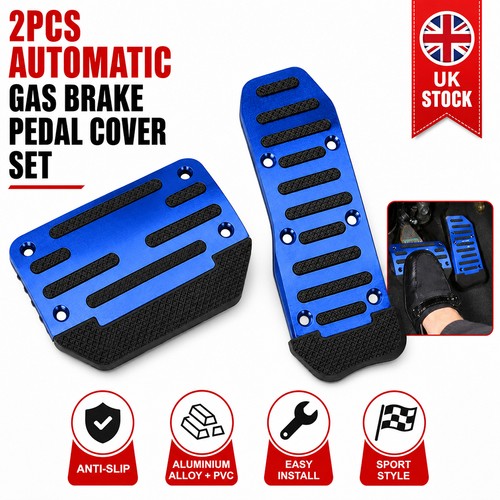 2pcs blue aluminum alloy - aluminum,