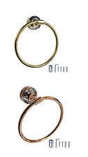 Eaglewiz crystal towel ring - eaglewiz,