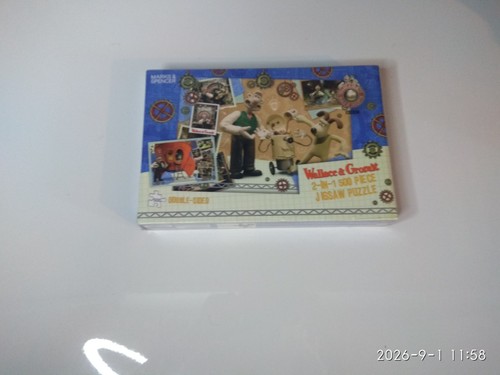 500 piece wallace and gromit - wallace,
