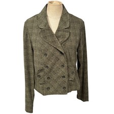 Women Size 7/8 Plaid Double