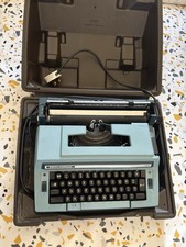 Vintage Smith Corona Electric Typewriter Coronamatic & Case And Lead Working TV