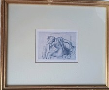 Edgar Degas - La Toilette Small  Framed Print  40x50 cm , Frame is 32 cm x 26 cm