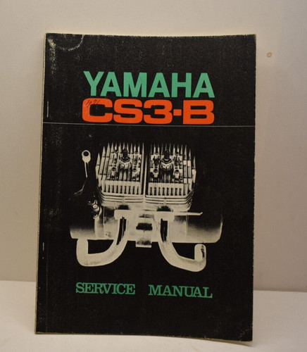 1970 yamaha cs3 service - 1970,