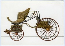 1970s Polish Art Postcard English Phaeton Open Horse Drawn Carriage Unposted