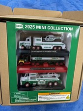 2025 HESS TRUCK MINI COLLECTION TANKER HELICOPTER DRAGSTER & 2 TRUCKS NEW